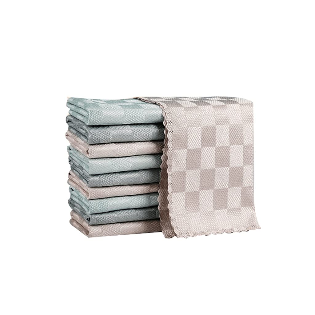 Dishcloth Glass Cleaning Cloth Fish Scale Cloth Special Scouring Pad for Cleaning Kitchen Cloth Non Oily Non Marking
