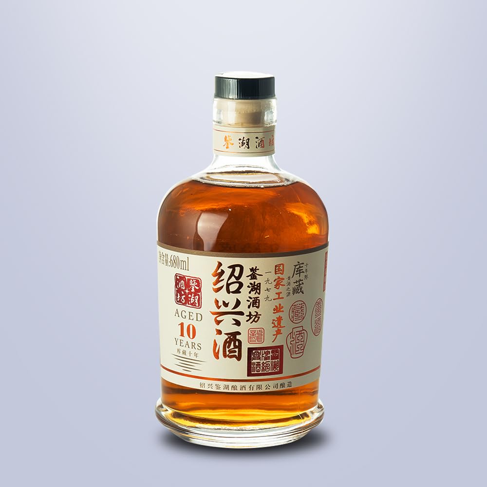 紹光乗旅游記念品公司1995の紹興酒 Amazon.co.jp: 【10年熟成】绍兴酒 鑑湖酒坊1979 680ml 壺入り