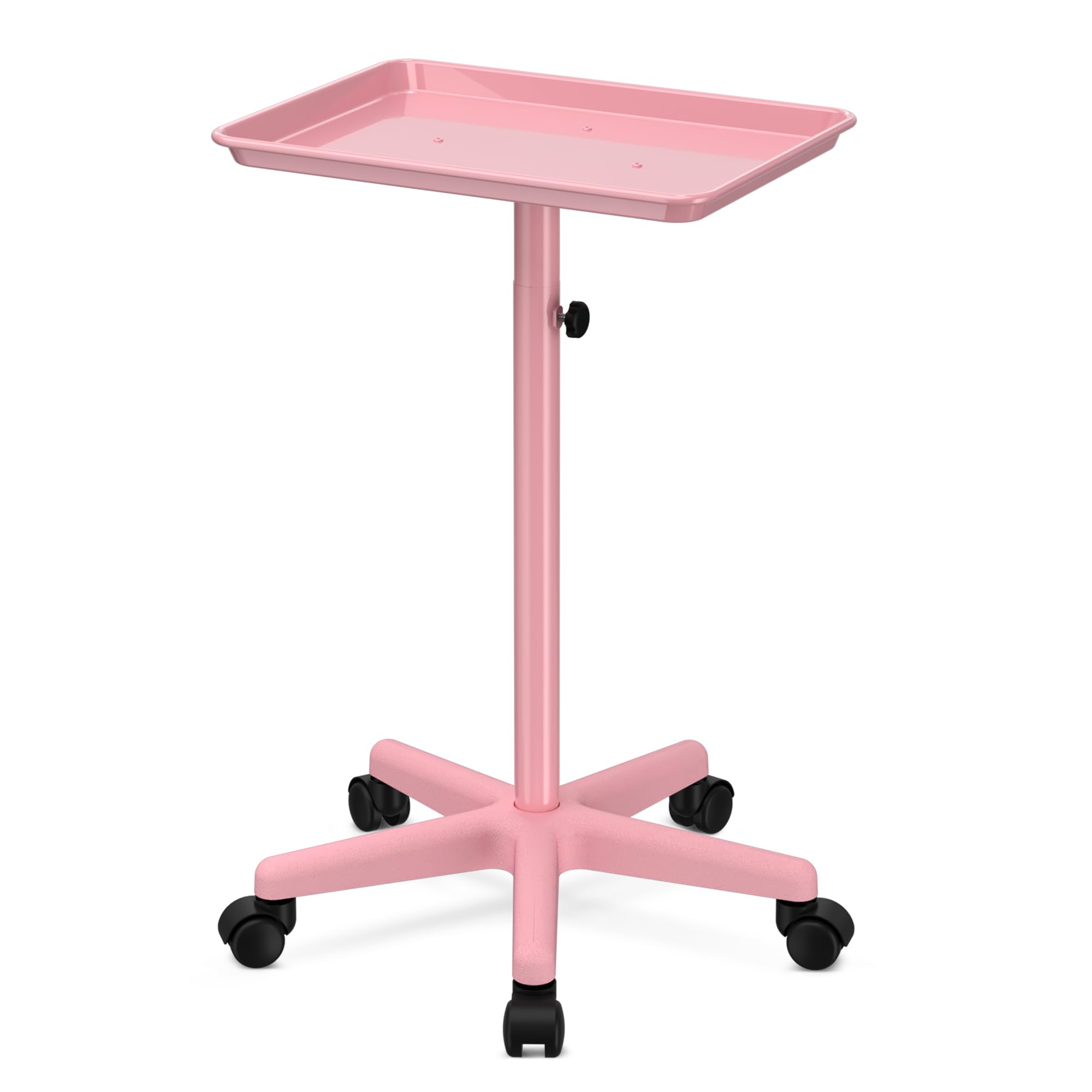 Salon Cart Tray Tattoo Tray for Hair Stylist, Pink