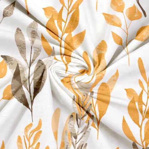 Image of Home Ecstasy 100% Cotton King Bedsheet with 2 Pillow Covers - (Size 87 x 108 inches, 140 TC, Colour - Brown)