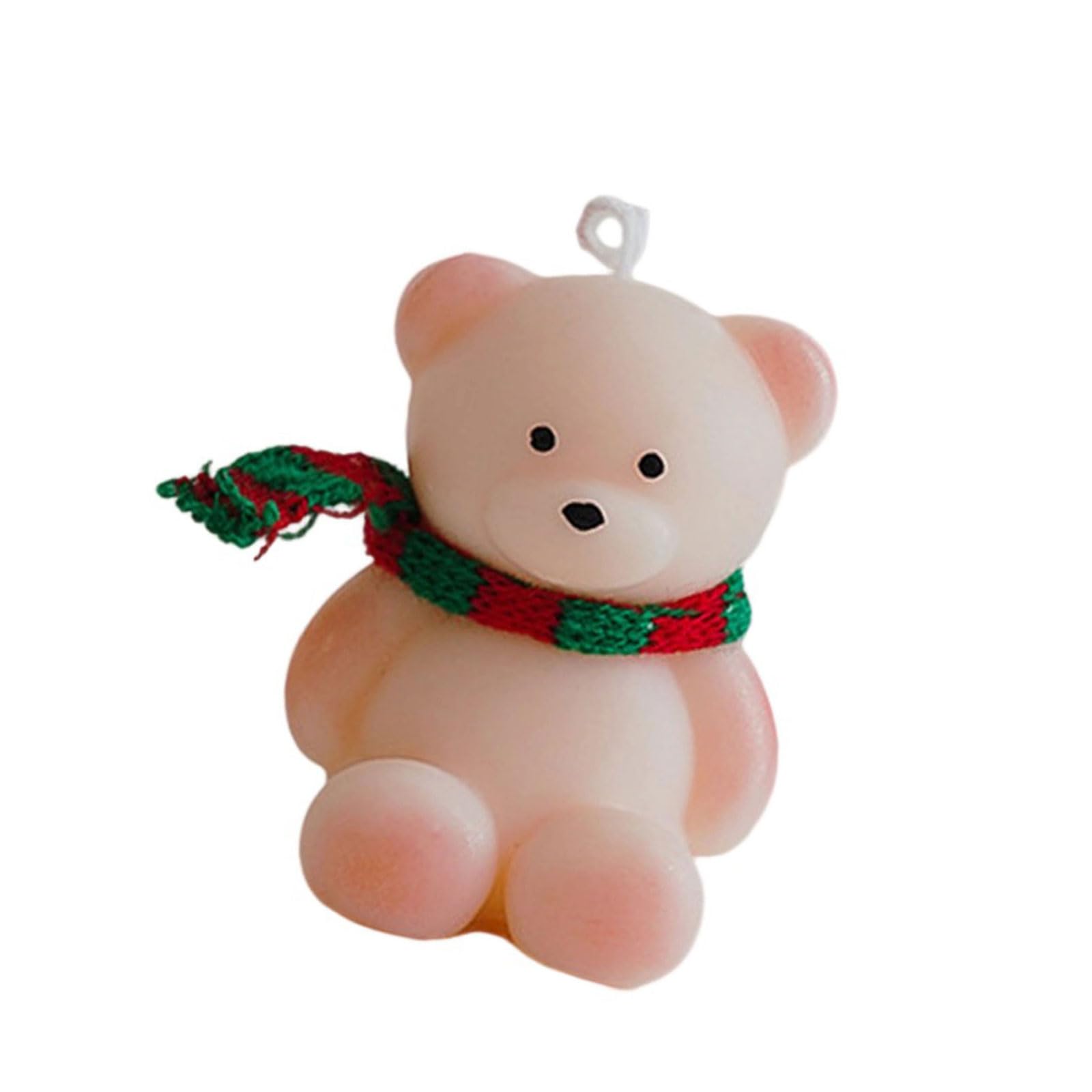 Kalttoy Cartoon Bear Pattern Scented Natural Handcrafted Home Fragrant Sculpture Animal Bear Shape Bougie Unique Paraffin Bougie
