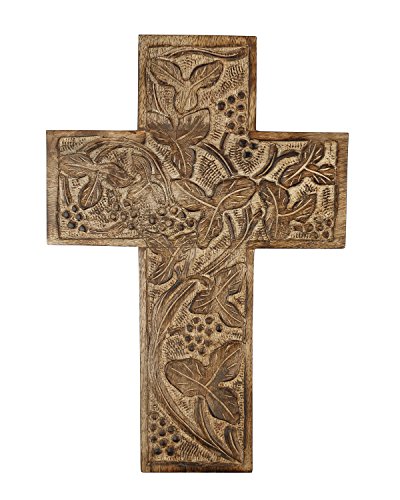 Storeindya UNKNOWN Cross Wall Hanging Wooden Decorative Religious Home Décor Accessories cover