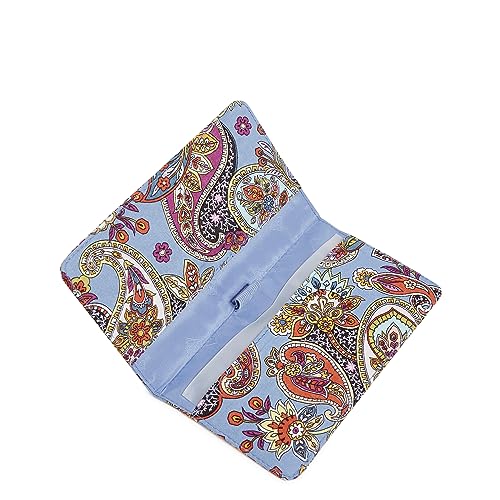 Vera Bradley Cotton Checkbook Cover, Provence Paisley - Thumbnail 2