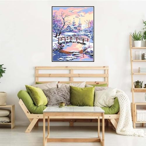 DIY Kit Diamond Painting Adulte et Enfant | Le Cadeau Idéal d'Artisanat Set Thème Automne - 3