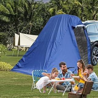 Tende SUV per campeggio – high-performance sturdy premium stylish, tenda da auto, di grandi dimensioni esterno, 8FT x 7FT con portellone | Multipurpose Outdoor Indoor Utility portable durable
