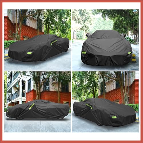 Image of ACROPIX Waterproof Car Cover for Chevrolet Corvette C4 C5 C6 C7 1984-2019 210D Outdoor Full Car Cover All Weather Windproof Sun Rain Protection with Door Zipper Car Parts