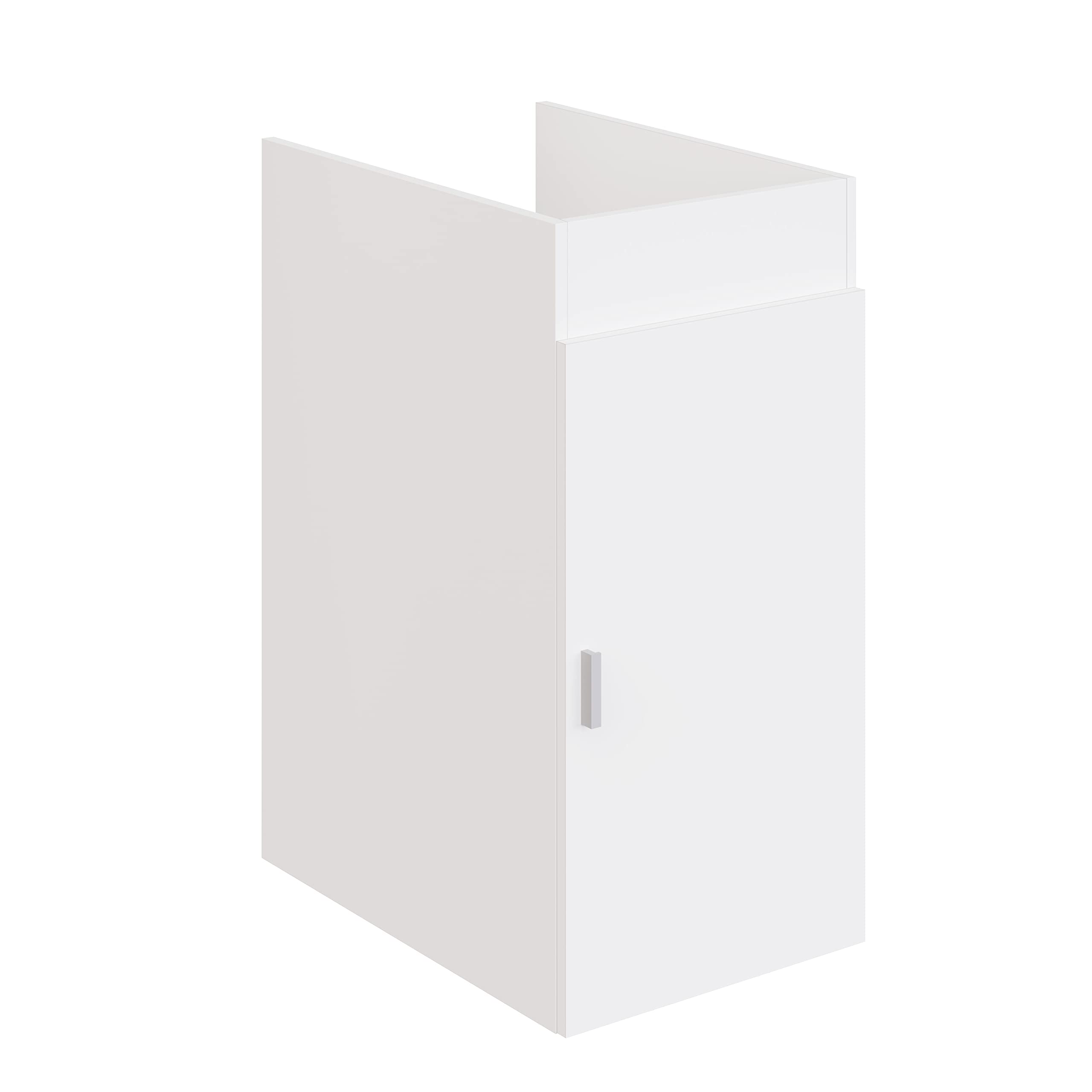 Baikal Armario Auxiliar Multiusos. Estilo Henares. Mueble Auxiliar. Mueble Lavadero. Entrega en Kit. Fabricación Española.
