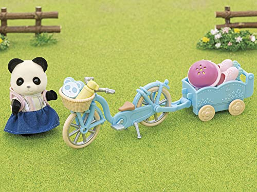 Calico Critters Pookie Panda Girl's Cycle & Skate Set, Dollhouse Playset With Figure And Accessories #TOP3