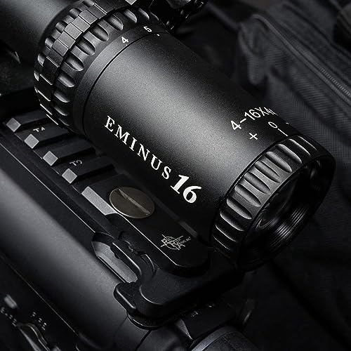 Image of Truglo Eminus Scope with 30MM Tube, Illuminated Tacplex Reticle, 1-Piece Mount
