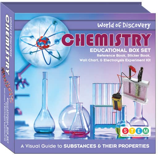 Children's Chemistry Educational Box Set Includes Reference Book