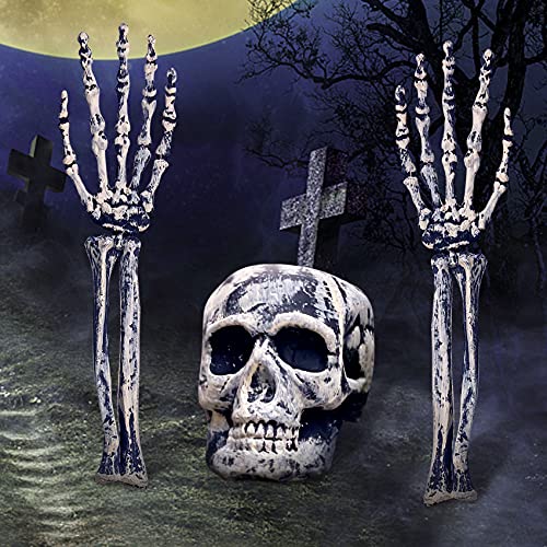Halloween decorations, halloween skeleton stakes set, realistic s…