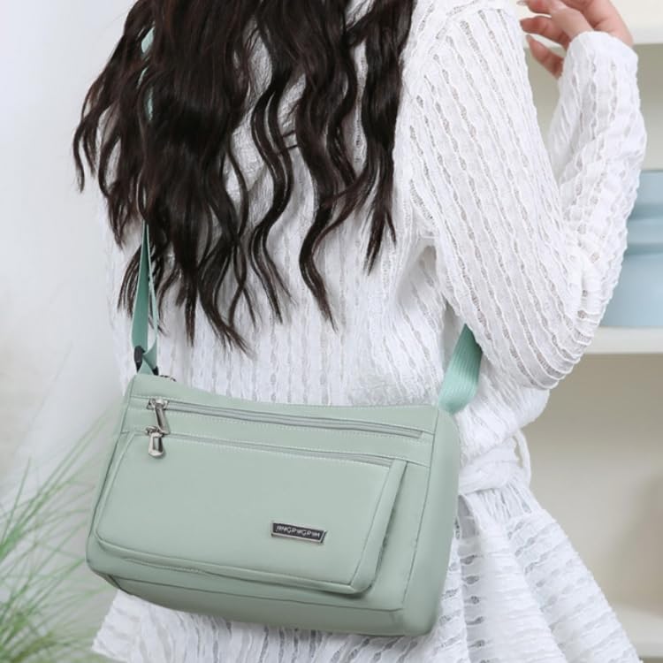 Bolso cruzado para mujer y hombre, múltiples bolsillos miniatura 7