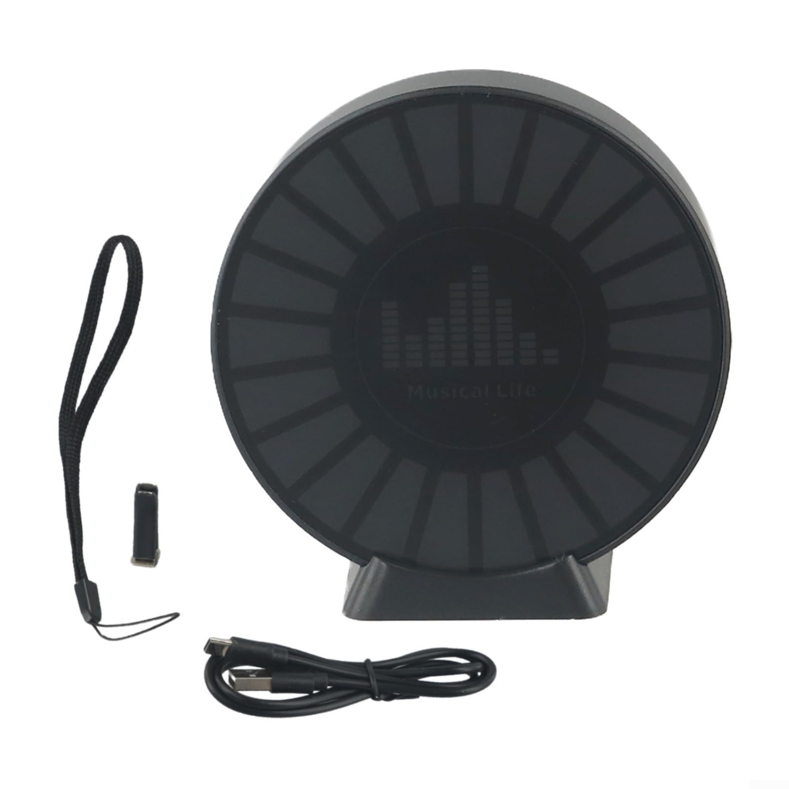 Kompakter Vibrations-/Geräuschsensor für Spirituosenerkennung mit automatischer Verstärkungsregelung und hellen farbigen Lichtern