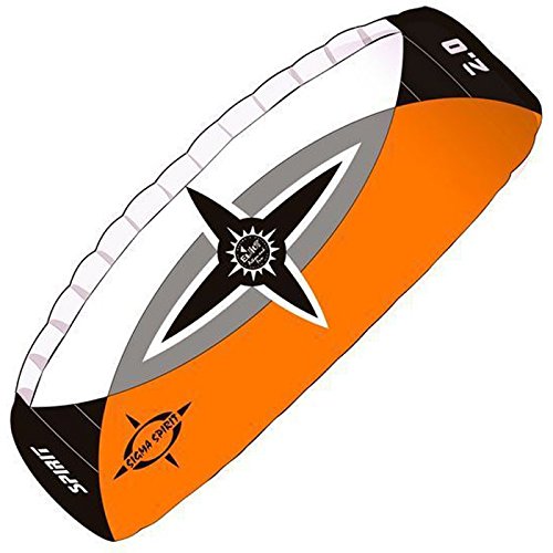 Elliot Sigma Spirit 2.0 Orange : Cerf-Volant Pilotable R2F de Sport
