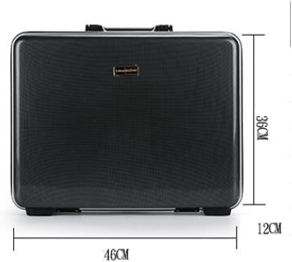 Aluminum Frame Portable Briefcase, Business Office Cipher Case, Tool and Instrument Case, Boarding Travel Computer Case, Medical Case, Cash Carrying Case