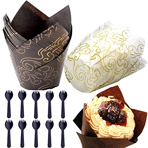 100 Pirottini per Muffin,Pirottini di Carta per