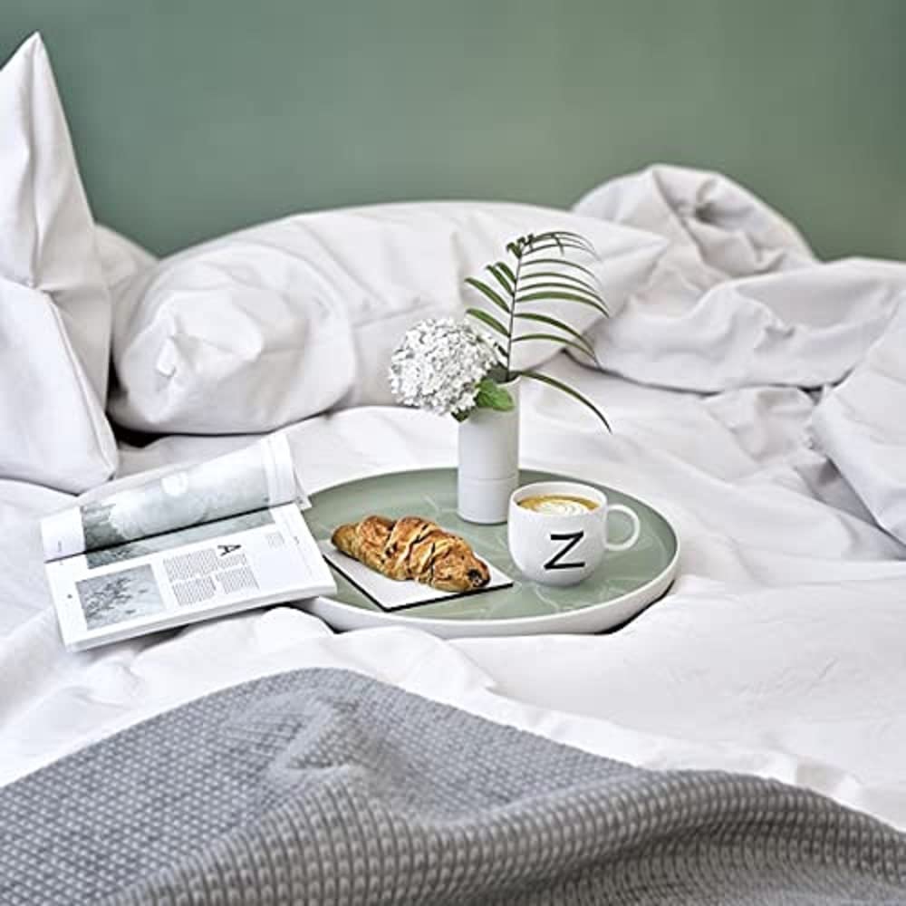 like. by Villeroy & Boch - Letters Mug Z, 380ml, Premium Porcelain, White, Blanc, 13X10X8CM - Image 2