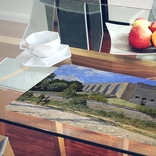 Sets de table Alfred Sisley en liège grand format art impressionniste - 6