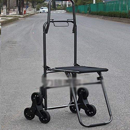 Einkaufstrolley, faltbarer Einkaufstrolley, Lebensmittelwagen mit Rädern, faltbarer Einkaufswagen, Treppenkletterwagen… – Bild 7