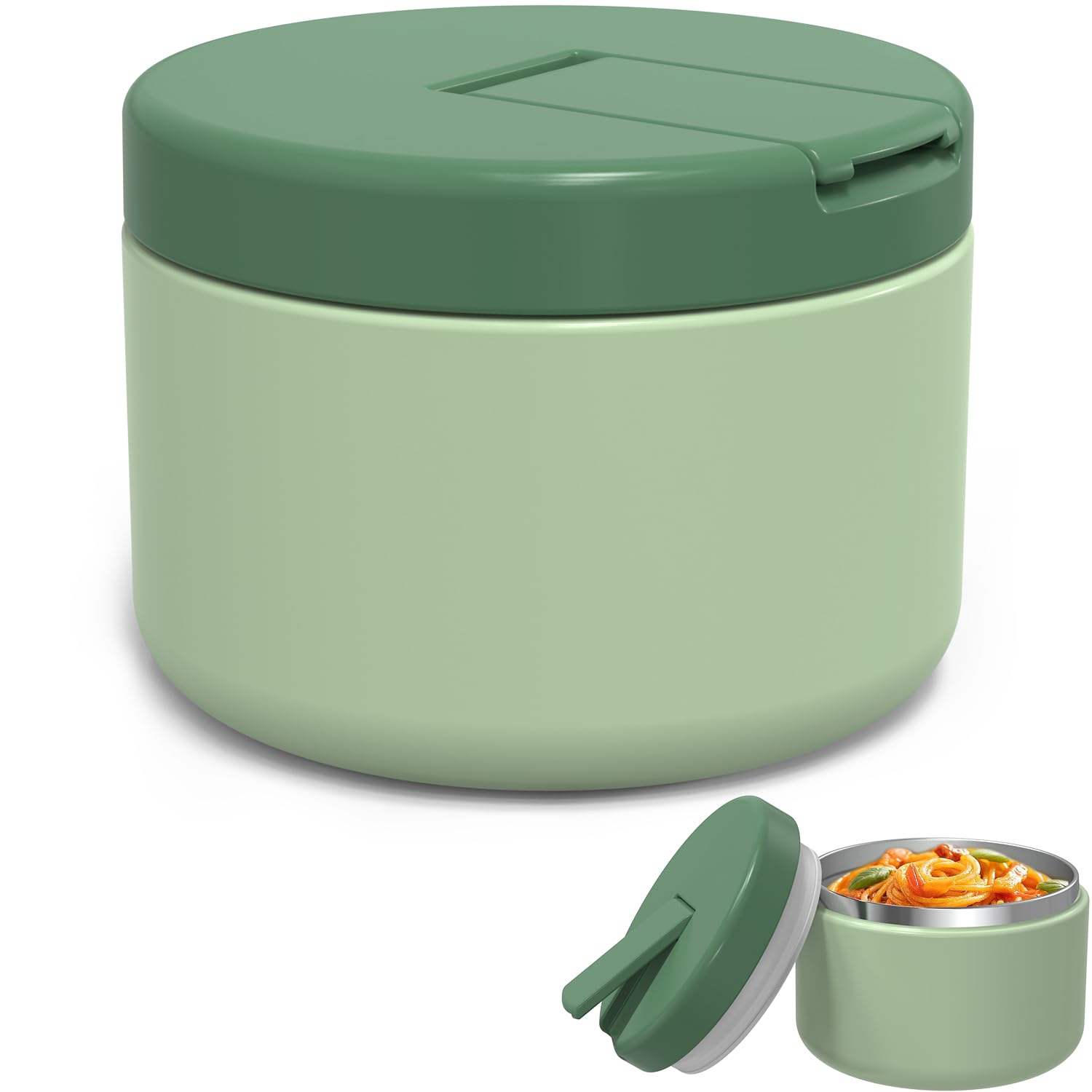 LOHASOK 12 oz Kids Food Jar