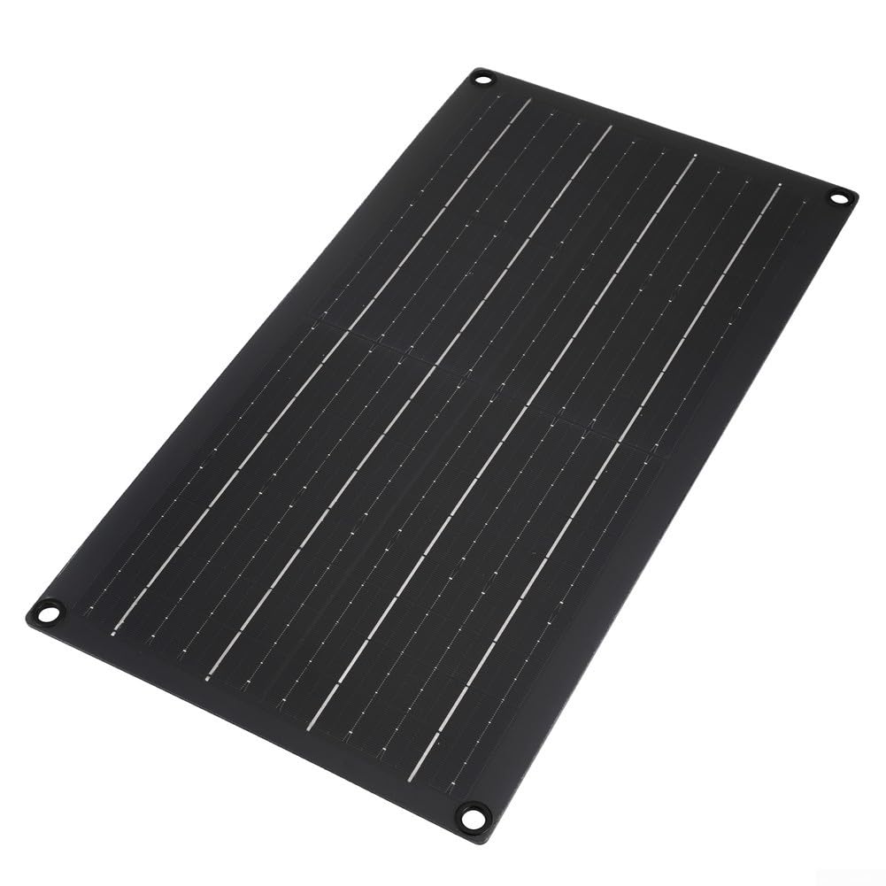 Pannello solare flessibile da 20 W monocristallino, pieghevole | Alta efficienza, design flessibile, facile da montare su superfici curve, ideale per tetto o tenda
