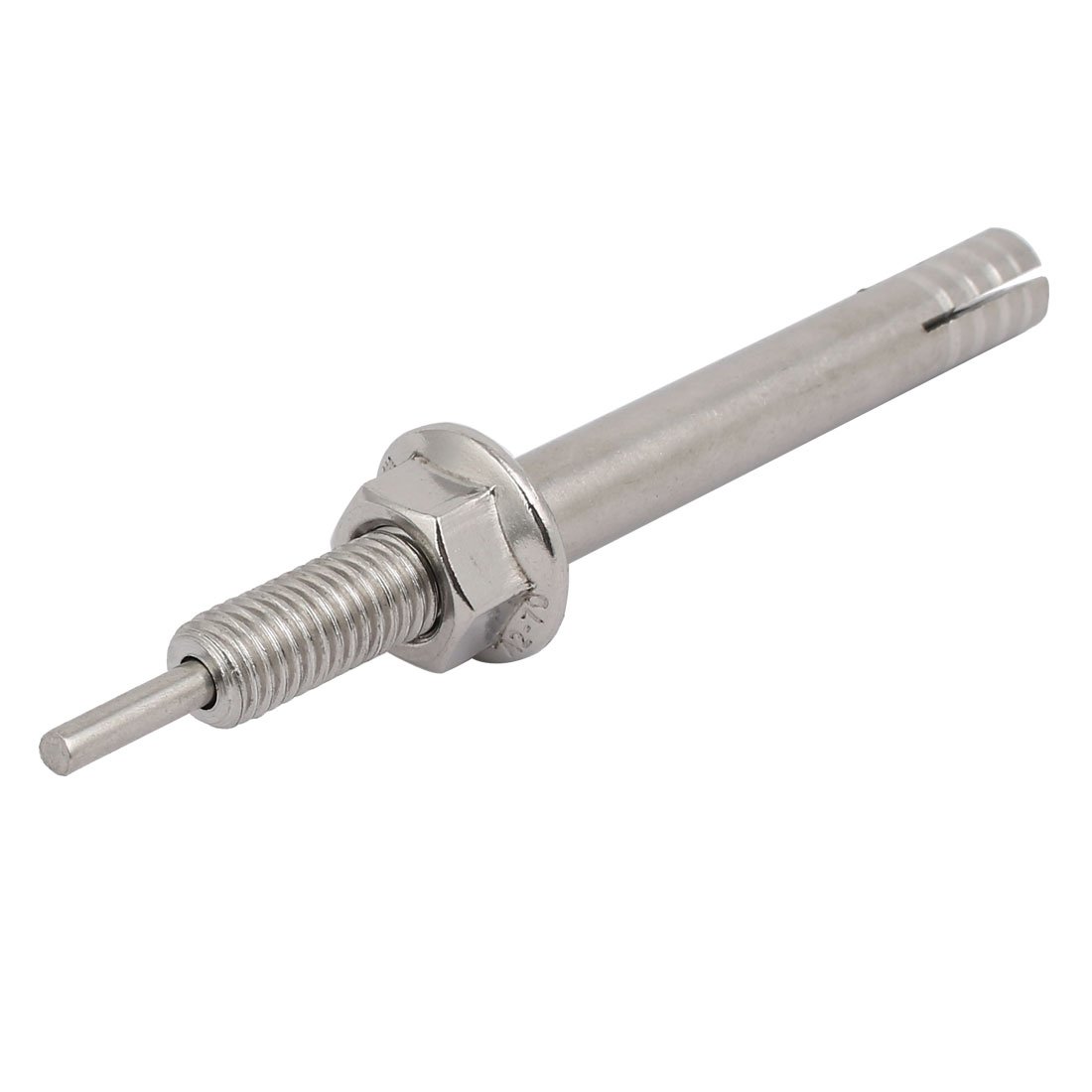 Aexit 10mm Dia Fastener 100mm Length Stainless Steel Pin-Fier Hex Nut Expansion Drive Anchor Model:85as21qo642
