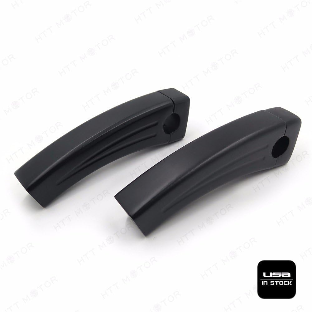 XKMT-5.5" Black Handlebar Pullback Risers Compatible With Universal Bikes (7/8" Hole Size Bar) Motorcycle [B012FGVONI]