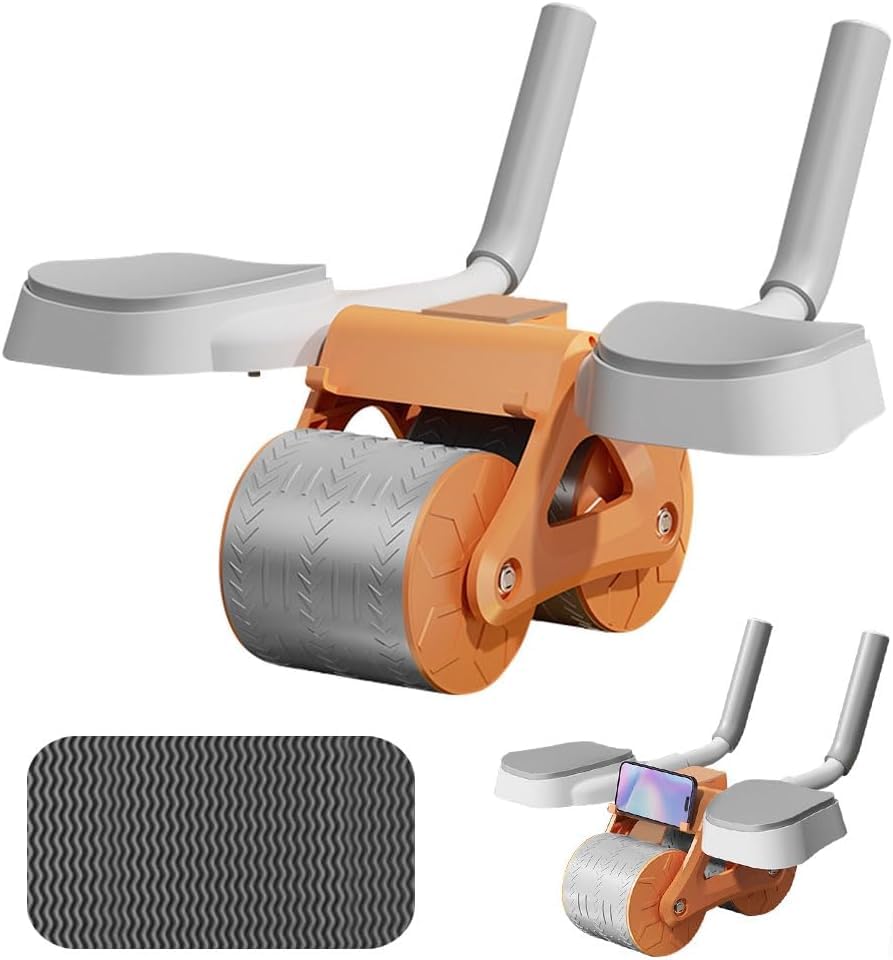 Clefairy Ab Roller Wheel, Automatic Rebound Ab Abdominal Exercise Roller Wheel, Abdominal Wheel with Resistance Springs for Home Gym, Perfect Core Exercise Equipment for Men Women (B0CL2BNDJK) Amazon Price History, Amazon Price Tracker