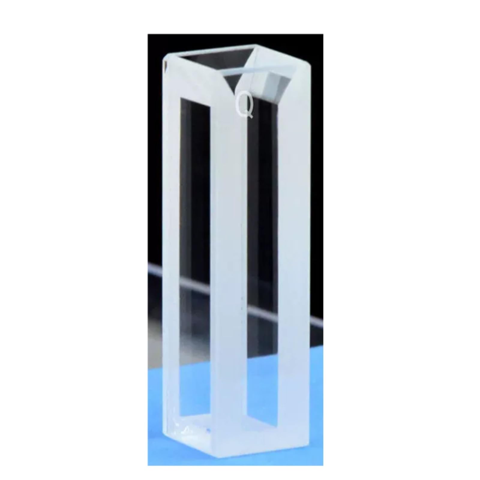 Cubeta de Vidrio óptico de 1750ul, Permeabilidad de la luz de Cuatro Lados, Ranura de 5 mm, cubeta de Cuarzo Resistente a soluciones ácidas, alcalinas y orgánicas