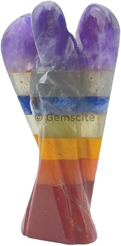 Miniatura 3 de Amatista ángel guardián de cristal curativo Feng Shui regalo de reiki energía psíquica meditación salud, riqueza, suerte, deflector metafísico,