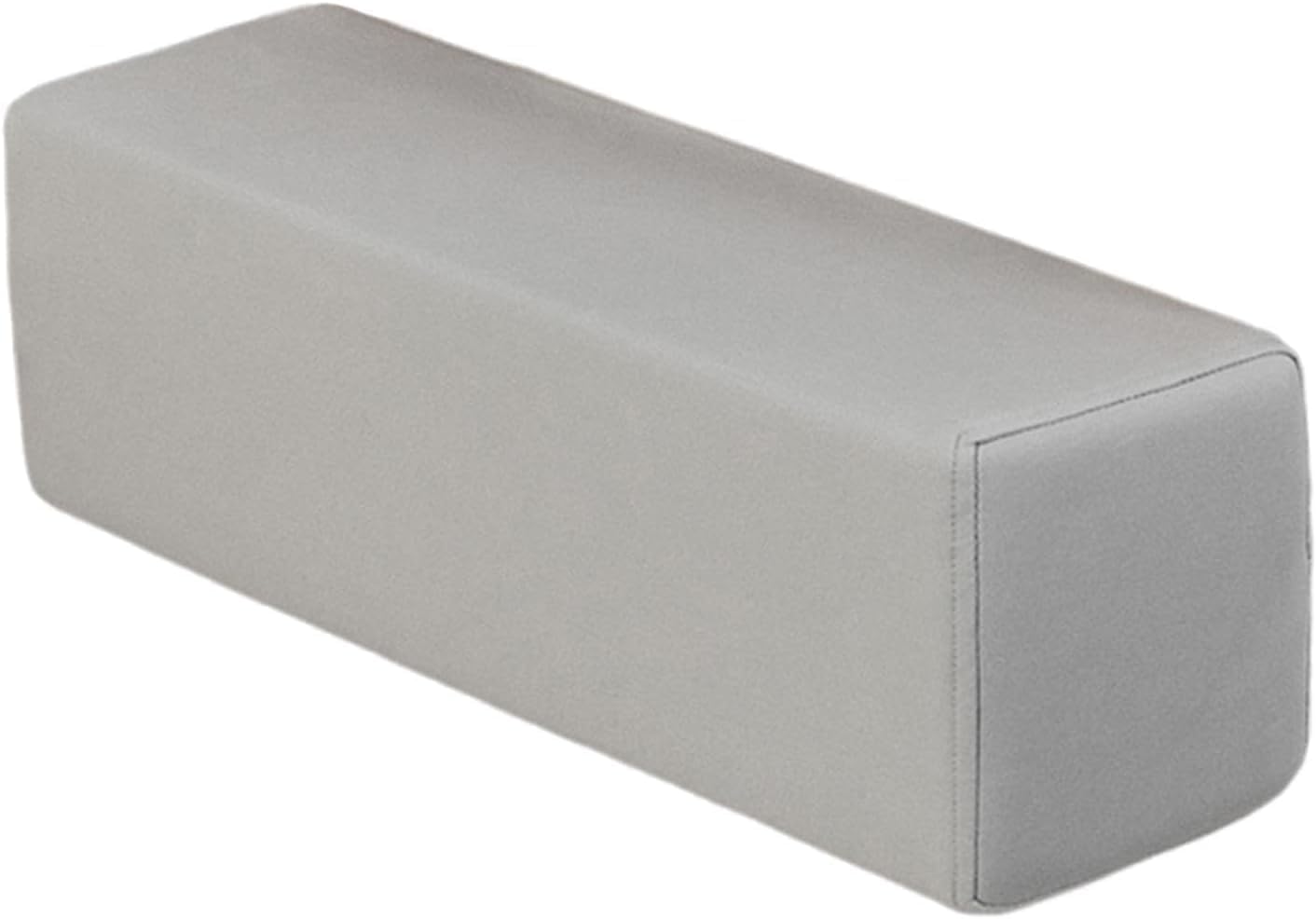 Light Gray Ergonomic Armrest Pillow - Removable Washable Cover for Comfort & Support - Ideal for Gaming, W, Relaxing - Cozy Cushion for Home & Office