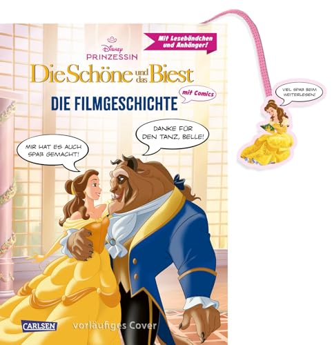 Disney: Die Schöne und das Biest - Die Filmgeschichte mit Comics: Die Geschichte zum Filmklassiker mit 'Belle' mit Comic-Elementen und Lesezeichen