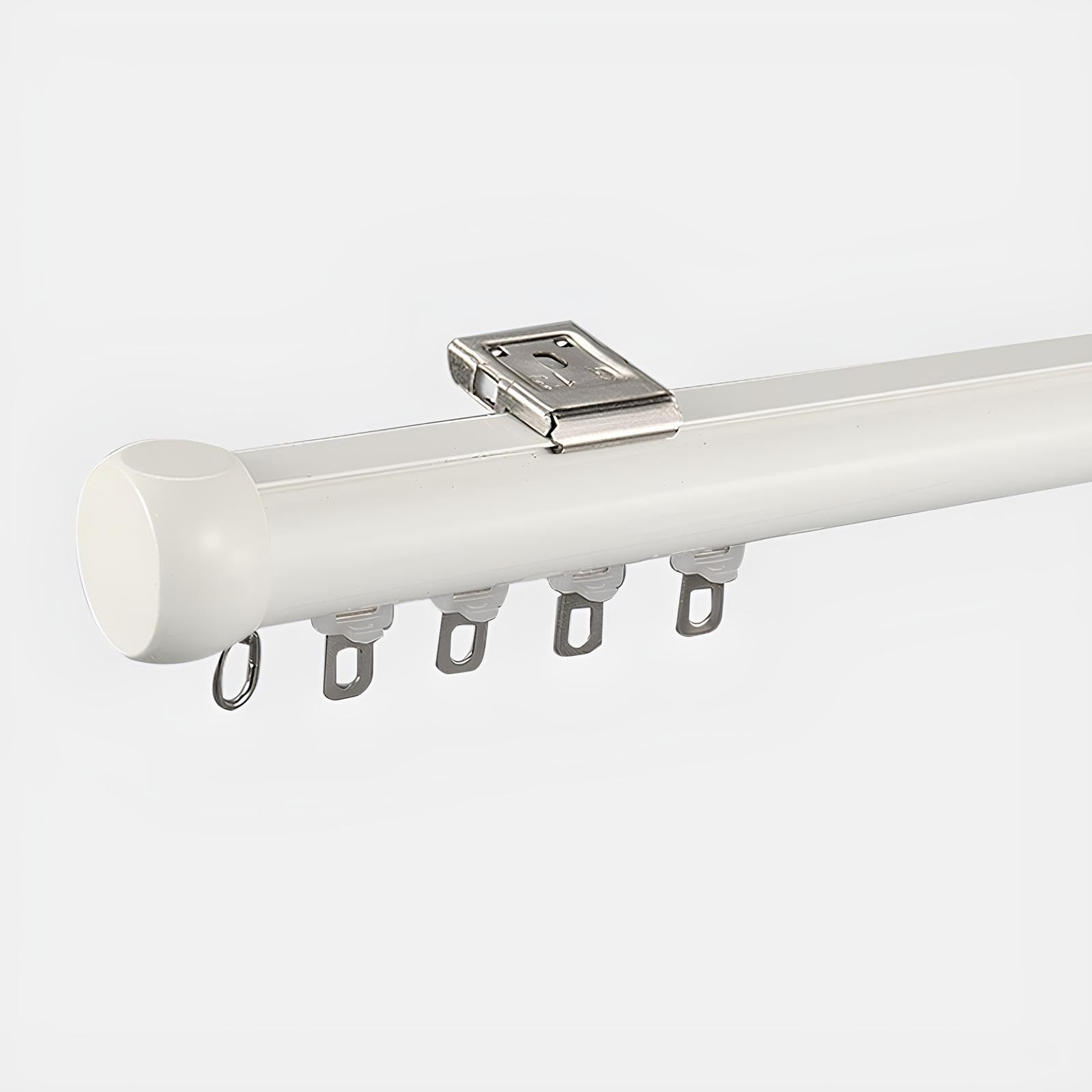 Tringle à rideau coulissante plafond et mur de 250cm pour salon moderne