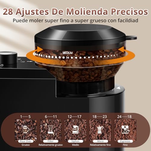 Opiniones de Molinillos de café eléctricos con conos - solo los mejores. 15 Imagen adicional