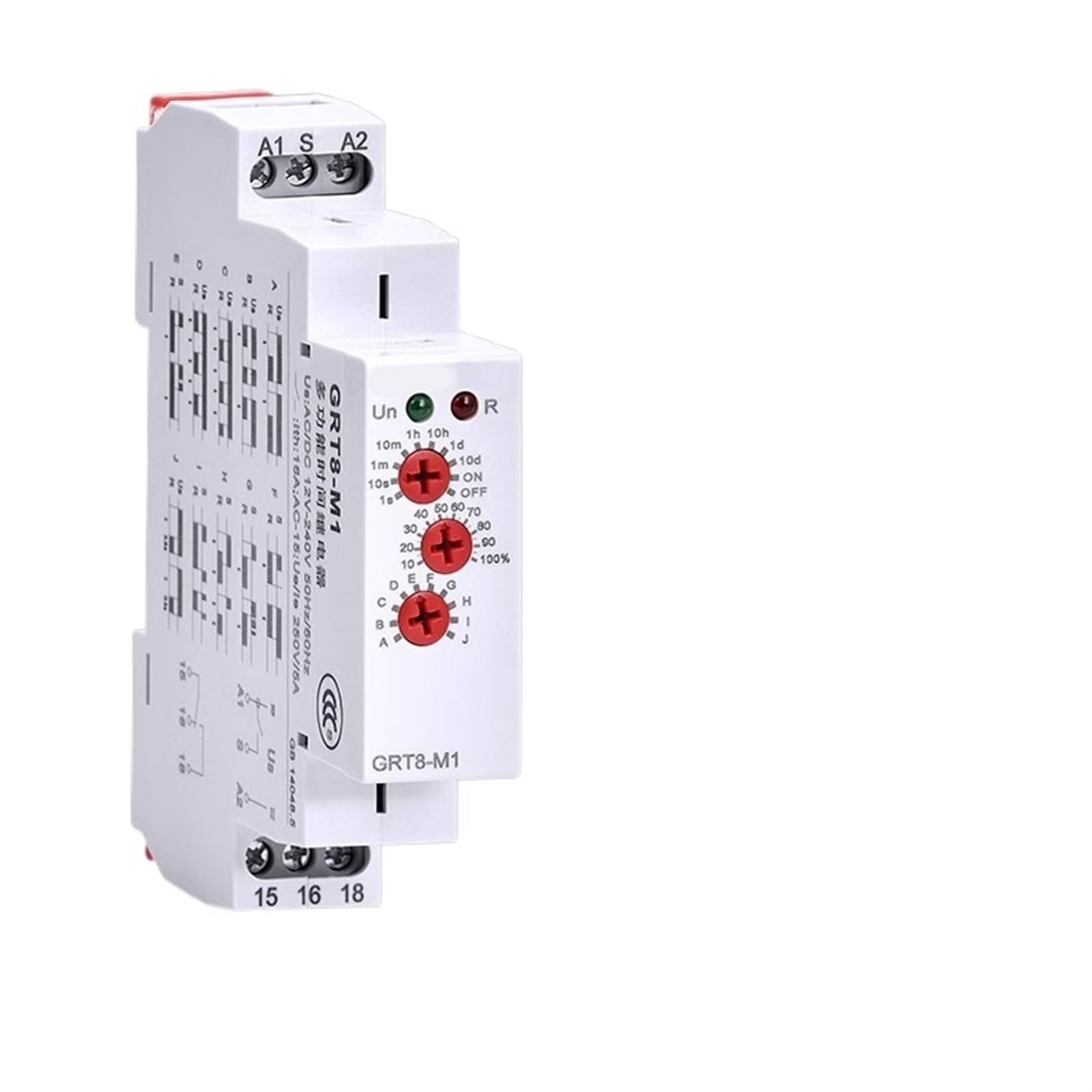 COKYIS GRT8-M1 relé Temporizador Multifuncional AC 220V Encendido retardado desconexión