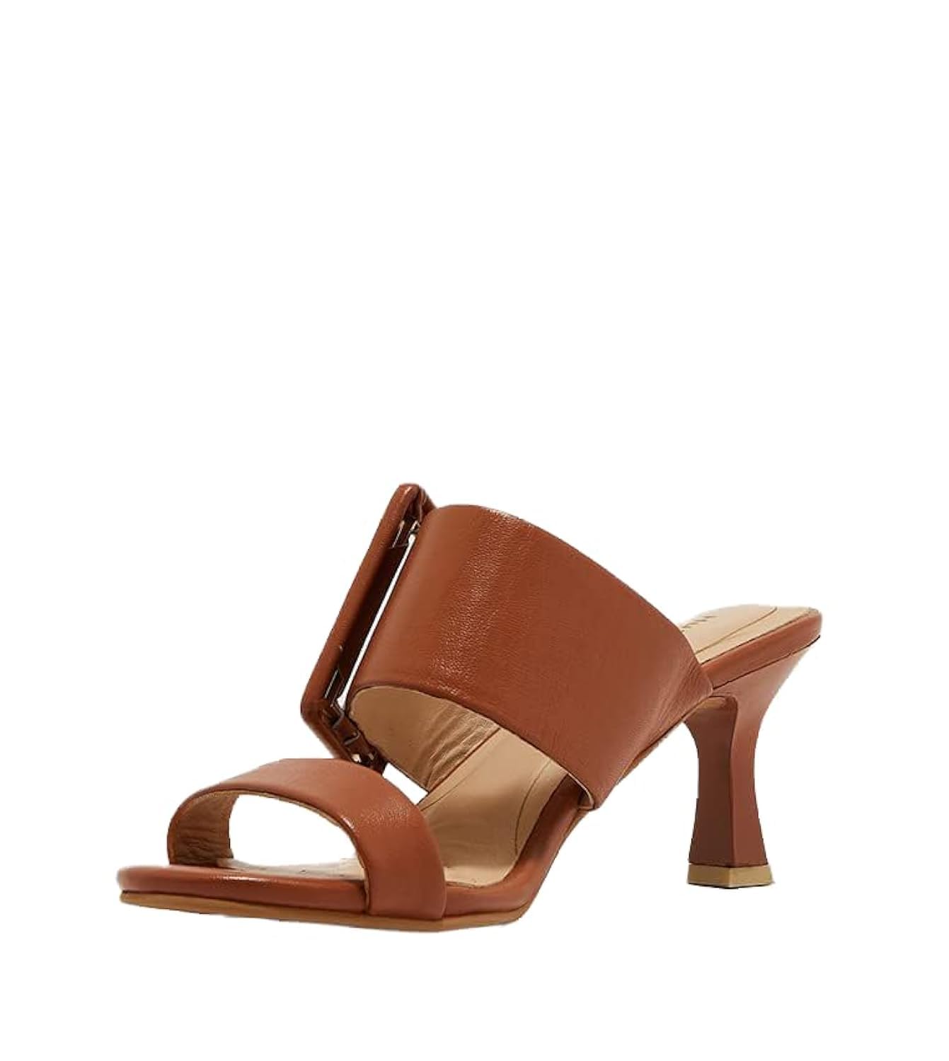 HUSHPUPPIES Women Merritt Open Toe Mid Heel Sandals