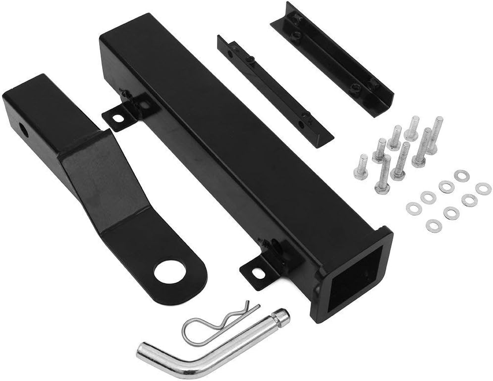 Lonwin Golf Cart Rear Seat Trailer Hitch with Receiver for Footrest-Club Car,EZGO,Yamaha
