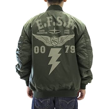極美品　COSPA 機動戦士ガンダム 地球連邦軍 MA-1ジャケット　完売品 地球連邦軍 MA-1ジャケット [機動戦士ガンダム] | キャラクター