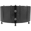 Rockville ROCKSHIELD 3 Studio Mic Isolation Shield, 2 Acoustic Foam, 5 Panels, Vented Back, Desktop & Stand Mountable, for Recording & Podcasting