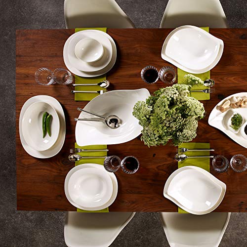 Villeroy & Boch New Cottage Basic Oblong Dinner Plate, 11.5 X 9.75 In, White #TOP3