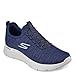 Skechers Men's Gowalk Flex-Athletic Slip-On Casual Walking Shoes with Air Cooled Foam Sneakers, Navy/Blue 2, 11