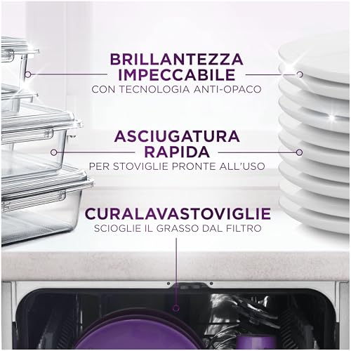 Fairy 30 Minuti Miracle Detersivo Pastiglie Lavastoviglie, 90 Capsule, Limone, Il Nostro N.1 Contro Lo Sporco Ostinato, Potente Anche Nei Cicli Brevi, MEGA Pack - Immagine 4