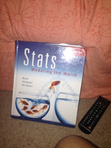 Stats: Modeling the World: AP Edition 0131731319 Book Cover