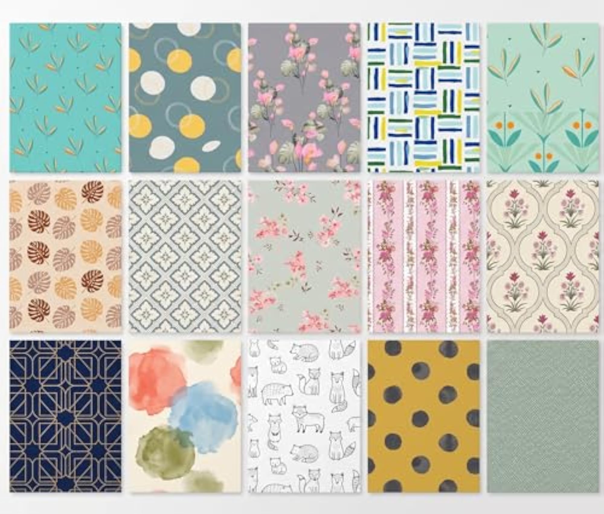 Cotton Feel Double Bedsheet Pack of 15 with 30 Pillow Covers