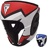 RDX Kids Headguard for Boxing, MMA Training, Junior Head Guard for Cheeks, Forehead and Ear Protection, Headgear for Muay Thai, Kickboxing, Sparring, Martial Arts Helmet, Karate, Taekwondo
