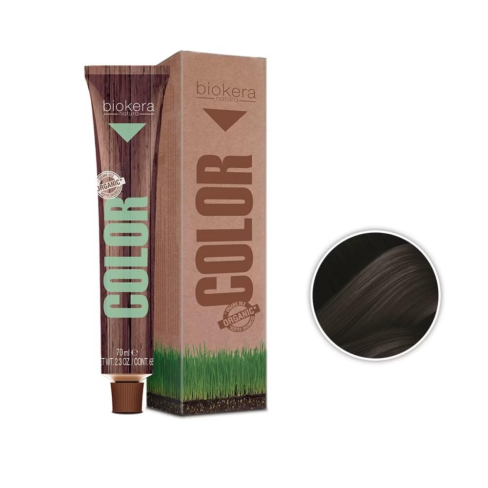 Natura Colour Permanent Hair Dye #6.1 Dark Ash Blonde, 2.3 Ounce (Pack of 2)