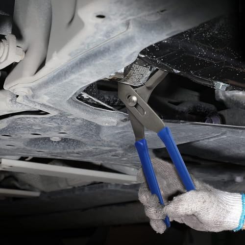 Pinza per filtro dell'olio da 9/12, chiave a morsetto regolabile, utensili manuali con filtro dell'olio (22,9 cm)