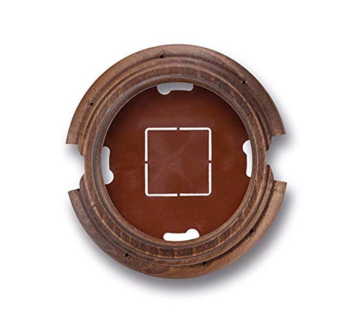Peana tubo Fontini Garby 1 elemento envejecido vertical horizontal para mecanismo de superficie