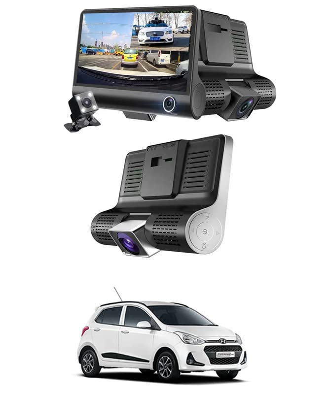 AYW 4inch 3Way Car DVR Camera 3 Lens/170 Degree/Wide Angle Car Camera