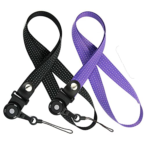 ネックストラップ oumino IDカードホルダー スマホ 兼用 首掛けストラップ 3WAY iPhone リングストラップ 脱着式 IDカード/携帯/カメラ/鍵 適用 ホルダー ハンドストラップ 吊下げひも